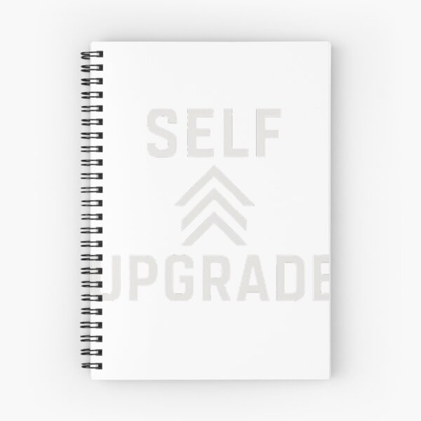Item preview, Self Upgrade Motivational Minimalist Design designed and sold by Rebel Knit.