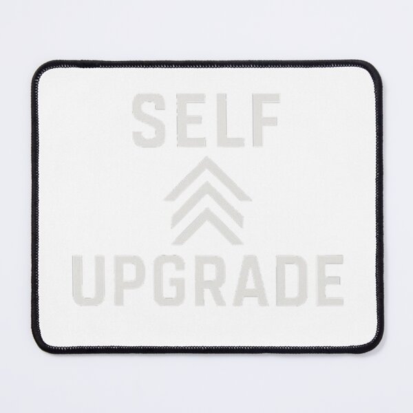 Item preview, Self Upgrade Motivational Minimalist Design designed and sold by Rebel Knit.