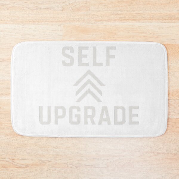 Item preview, Self Upgrade Motivational Minimalist Design designed and sold by Rebel Knit.