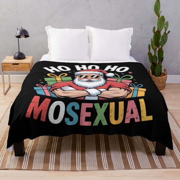 Item preview, Christmas Ho Homosexual Funny Xmas Gay Pride Santa Lgbt Men designed and sold by TyraYoung.