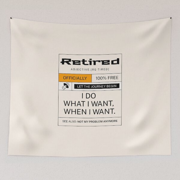 Item preview, Retired Gift, funny retirement, retirement Gift for Him, Funny Retirement Present, Gift for Her, Coworker Leaving Gift designed and sold by MakitoDesign.