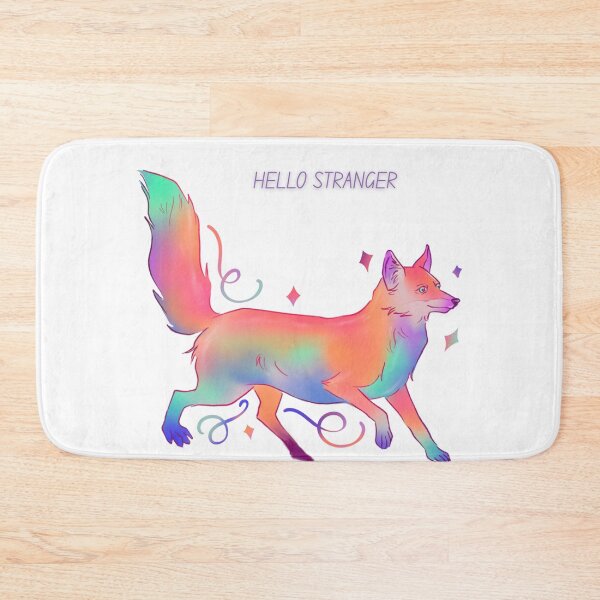 Item preview, ello Stranger Rainbow Fox designed and sold by FILEO.