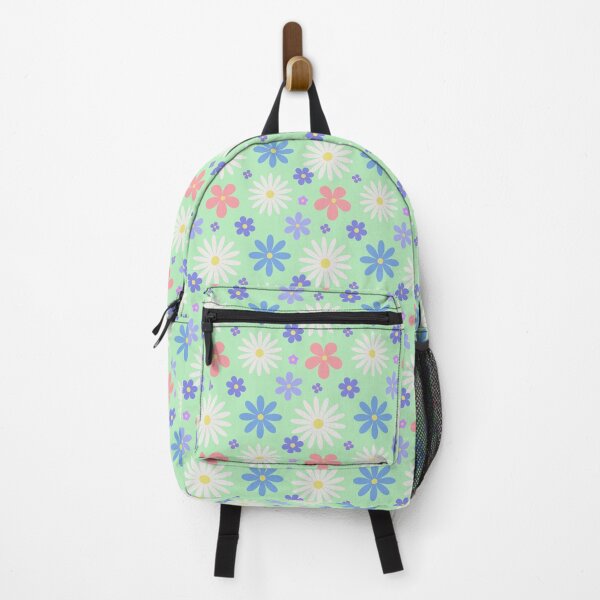 Item preview, Pastel Daisy Pattern – Mint Green Floral Aesthetic Design designed and sold by CozyLittleShop.