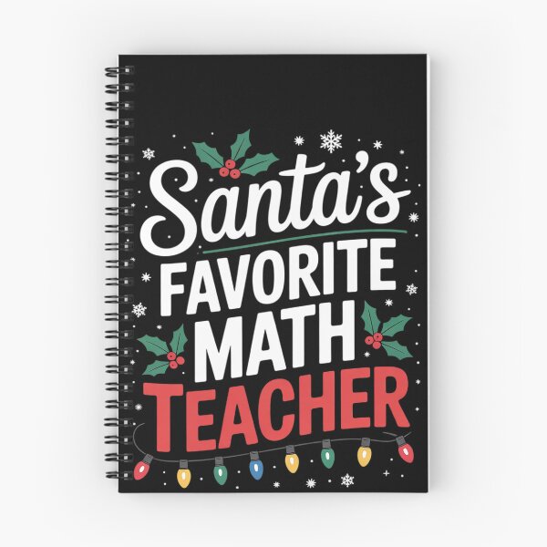 Item preview, Xmas Lighting Santa's Favorite Math Teacher Christmas  designed and sold by MonsterBuddiess.