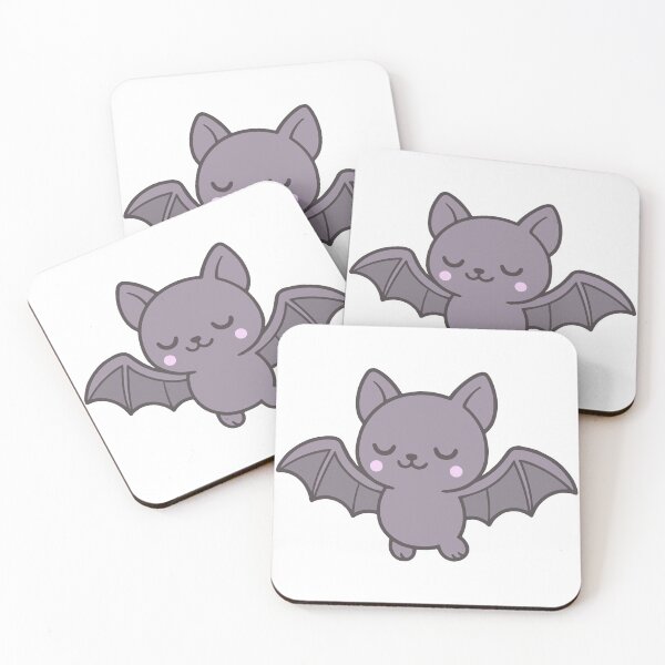 Item preview, Simple Kawaii Bat Flying designed and sold by Kindly Dead.
