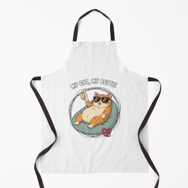 Item preview, *My Cat ❤ My Bestie Relaxing Cool Cat Design designed and sold by WorthyByDwethi.