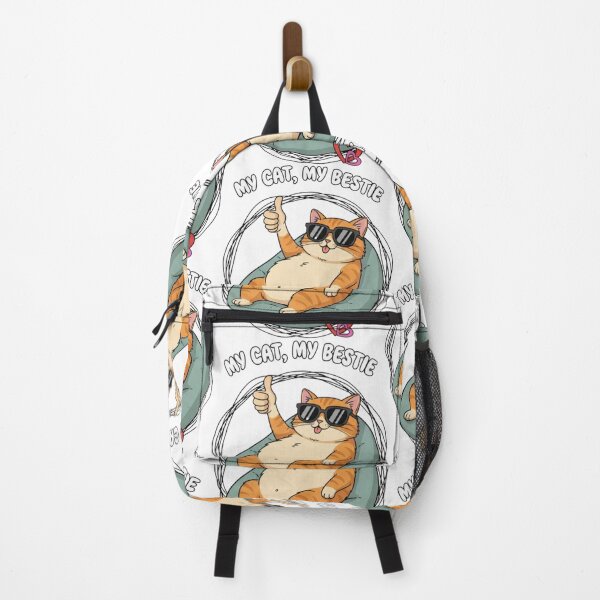 Item preview, *My Cat ❤ My Bestie Relaxing Cool Cat Design designed and sold by WorthyByDwethi.