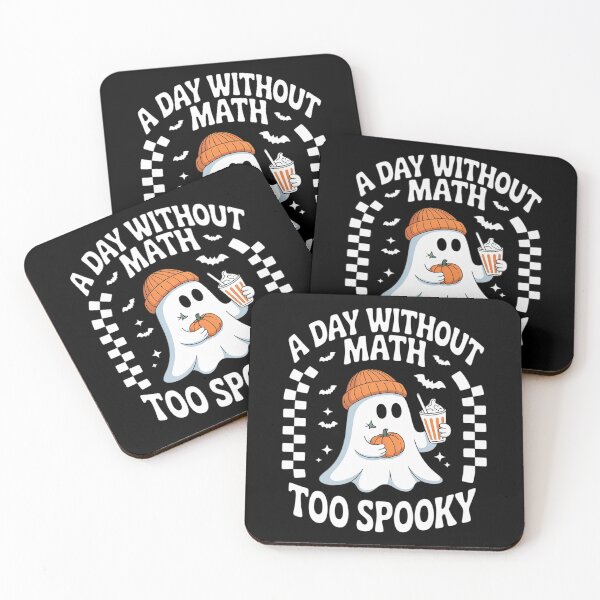 Item preview, Halloween Math Teacher A Day Without Math Too Spooky  designed and sold by MonsterBuddiess.