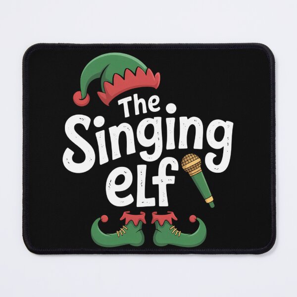 Item preview, Christmas The Singing Elf Xmas Family Team Match Xmas designed and sold by TyraYoung.