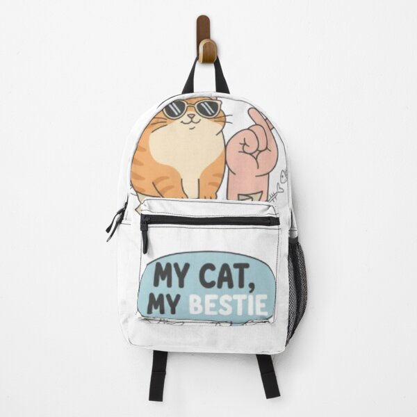 Item preview, **My Cat ❤ My Bestie crossing fingers Design designed and sold by WorthyByDwethi.