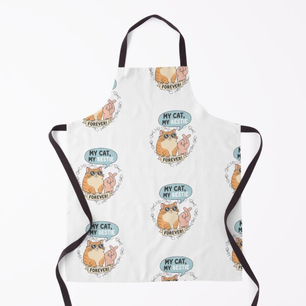 Item preview, **My Cat ❤ My Bestie crossing fingers Design designed and sold by WorthyByDwethi.