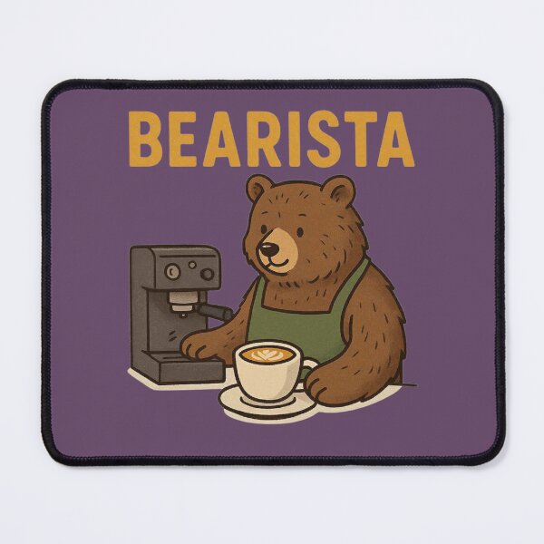 Item preview, Bearista - Brewed to Perfection designed and sold by OddJobsOnly.