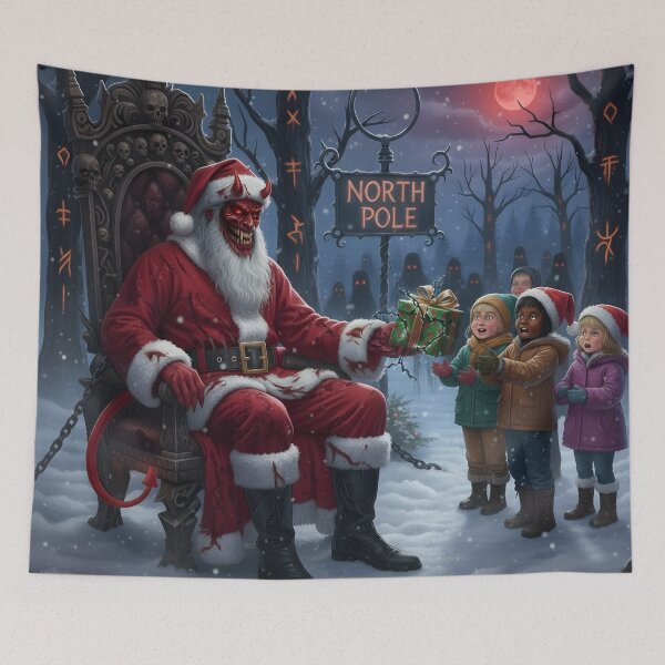 Item preview, Satan's Christmas  designed and sold by jahilliya.