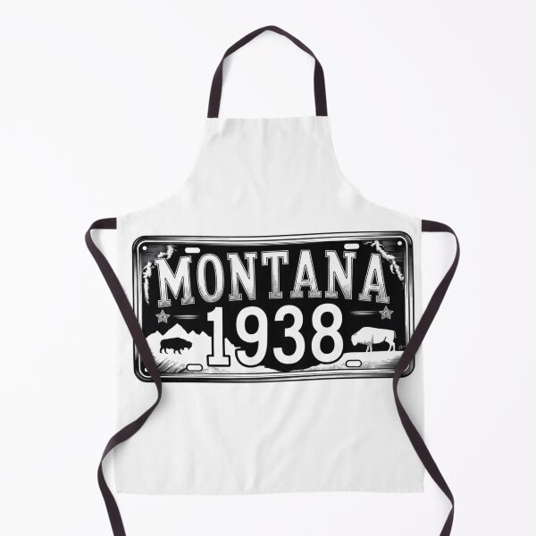 Item preview, Montana Rocky Mountains License Plate designed and sold by The Souvenir Dept..