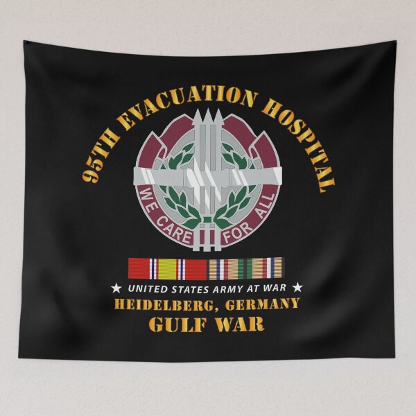 Item preview, Army - 95th Evacuation Hospital - Gulf  War w  w GULF SVC designed and sold by Military Insignia Products.