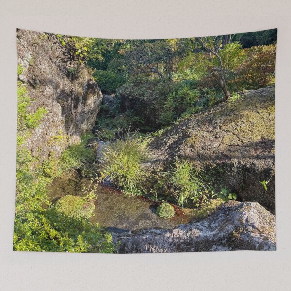 Item preview, The beautiful garden of the Hakone Art Museum in Japan designed and sold by Photopat.