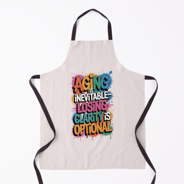 Item preview, Aging is Inevitable Losing Clarity is Optional ver. 2 designed and sold by The Breathtaking You.