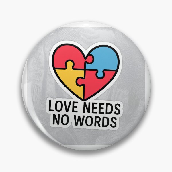 Item preview, Love Needs No Words – Kindness and Understanding Sticker designed and sold by TeacherHype.