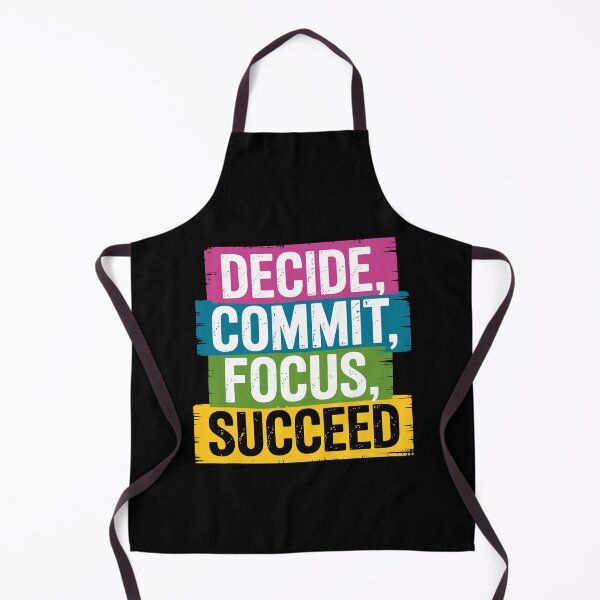 Item preview, Decide Commit Focus Succeed designed and sold by Kubala Designs.