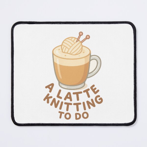 Item preview, A Latte Knitting to do designed and sold by Iail Ioa.