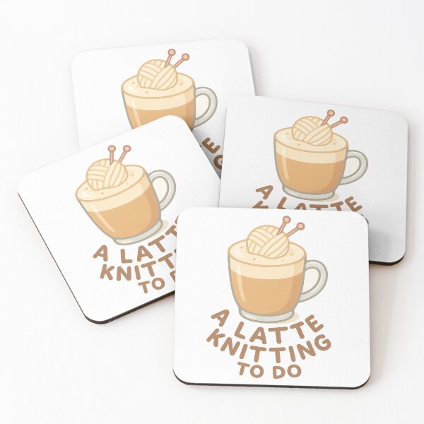 Item preview, A Latte Knitting to do designed and sold by Iail Ioa.