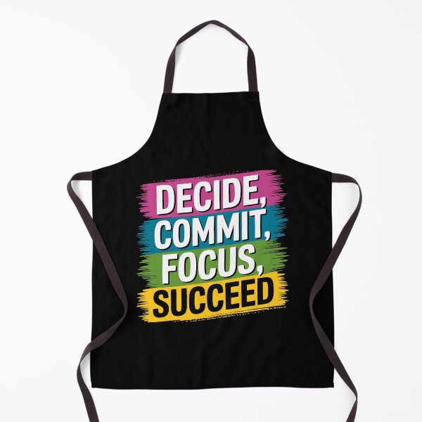 Item preview, Decide Commit Focus Succeed designed and sold by Kubala Designs.