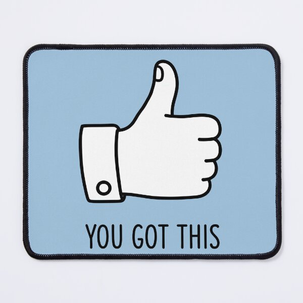 Item preview, You Got This – Minimalist Motivational Thumbs Up designed and sold by Imaginationbeyond.
