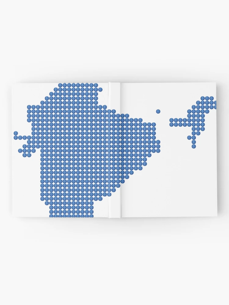 Thumbnail 2 of 3, Journal, Blue Rhinestone India designed and sold by TheIconSmith.