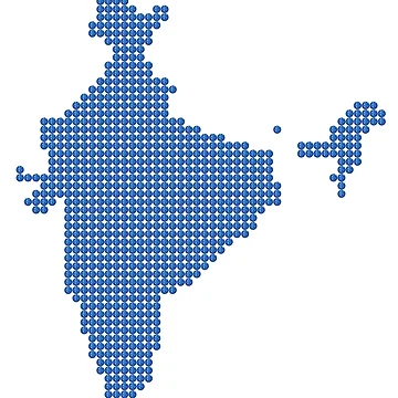 Artwork thumbnail, Blue Rhinestone India by TheIconSmith