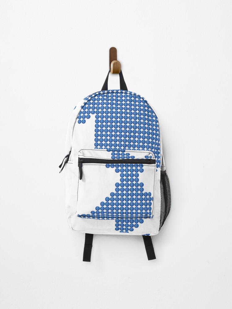 Thumbnail 1 of 3, Backpack, Blue Rhinestone India designed and sold by TheIconSmith.