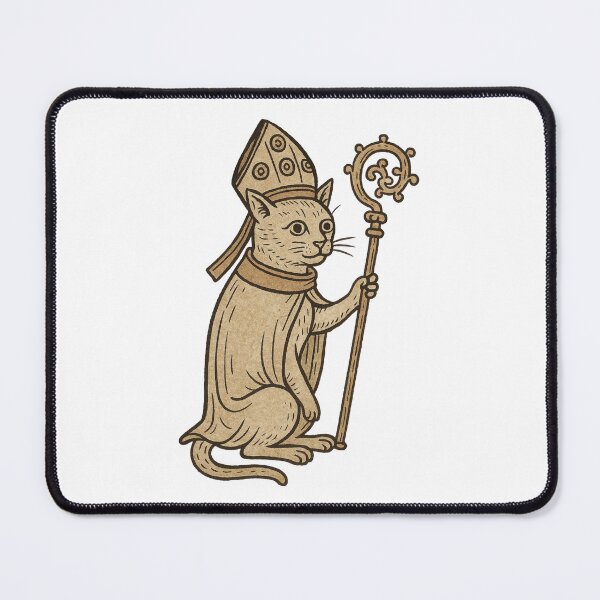 Item preview, Pope cat medieval cat designed and sold by my-wishlist.