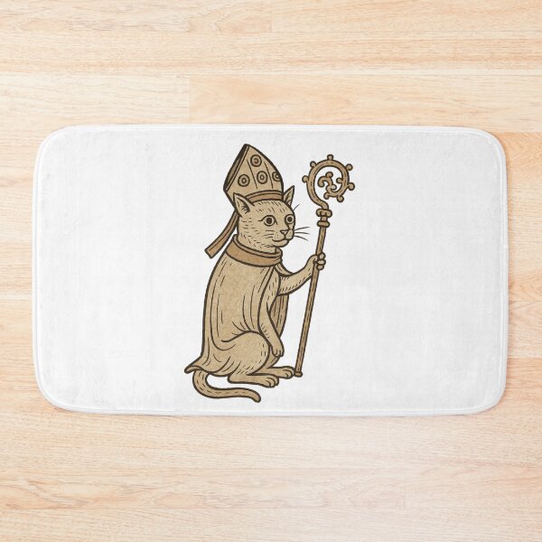 Item preview, Pope cat medieval cat designed and sold by my-wishlist.
