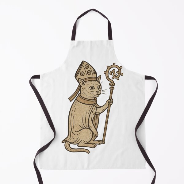 Item preview, Pope cat medieval cat designed and sold by my-wishlist.