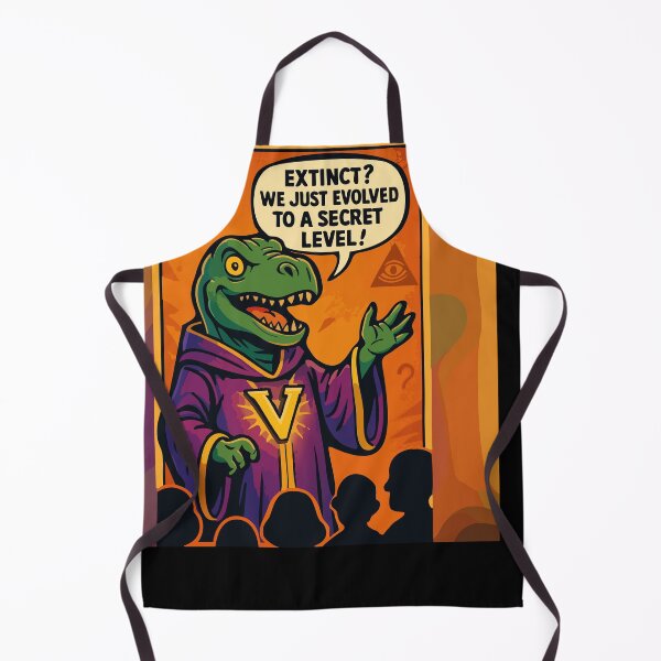 Item preview, Secret Level Dinosaurs – Funny Conspiracy Theme designed and sold by Valueminati.
