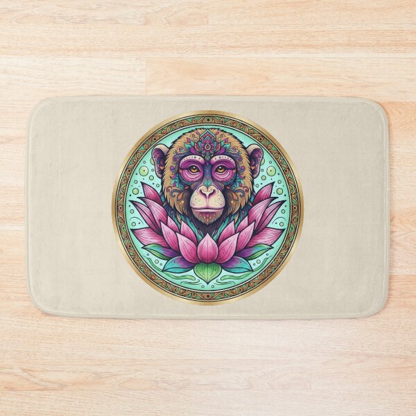 Item preview, Monkey Mandala Spirit Animal designed and sold by Zen Mosaic.