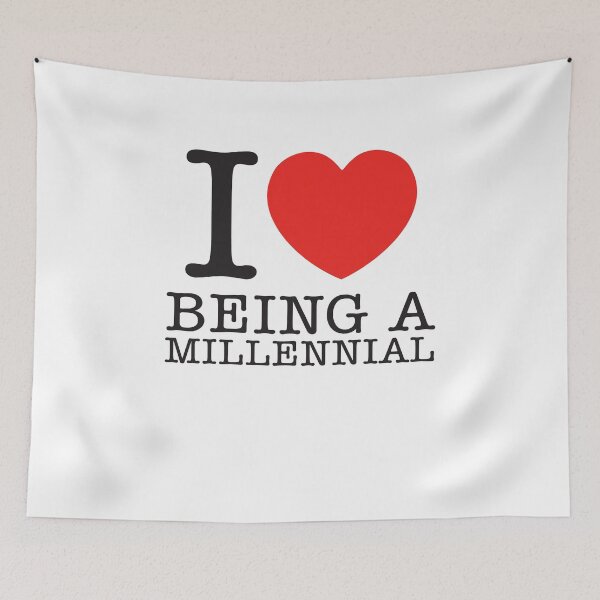 Item preview, I Love Being a Millennial designed and sold by shitpostee.