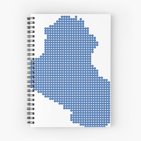 Item preview, Blue Rhinestone Iraq designed and sold by TheIconSmith.