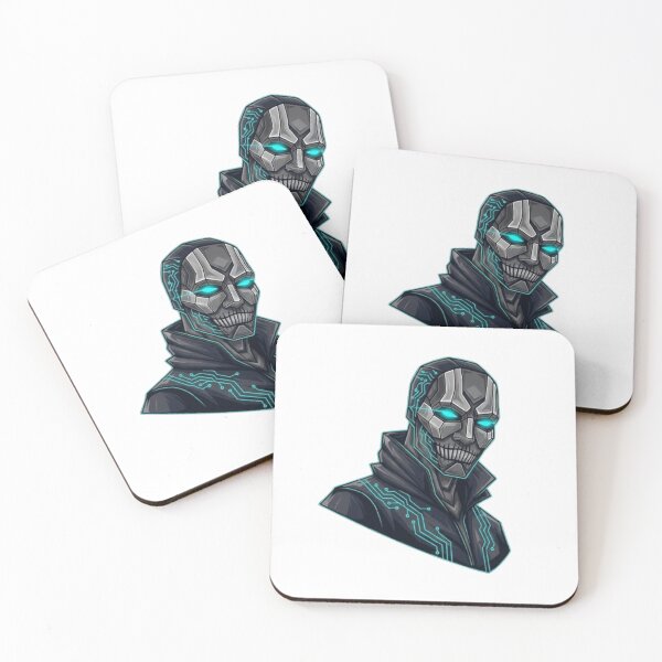Item preview, Futuristic Cyborg Circuit Mask,  Digital Mind Cybernetic Soldier,  Glowing Blue Eye Robot Portrait,  Cyberpunk Tech Android Interface designed and sold by Widermart-Store.
