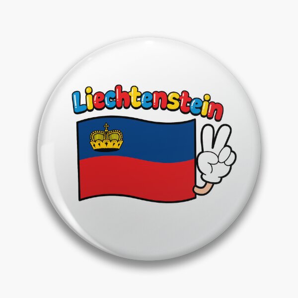 Item preview, Liechtenstein Flag designed and sold by PickledjoArt.