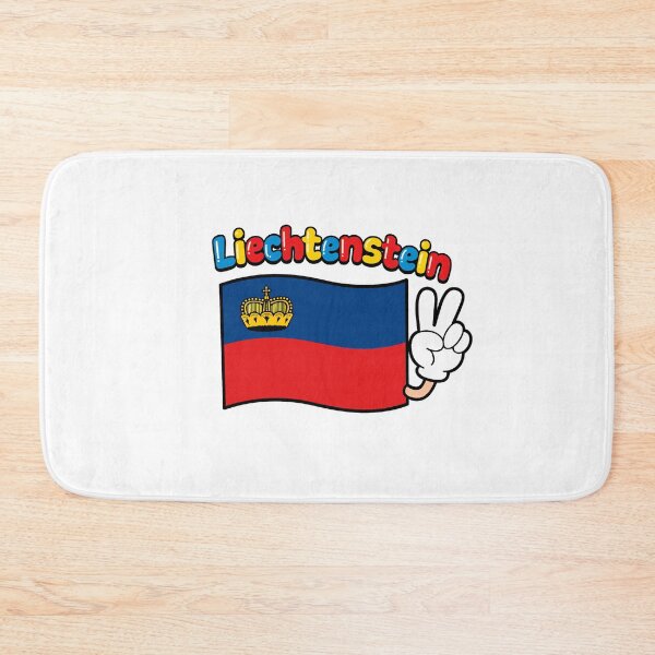 Item preview, Liechtenstein Flag designed and sold by PickledjoArt.