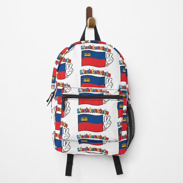 Item preview, Liechtenstein Flag designed and sold by PickledjoArt.