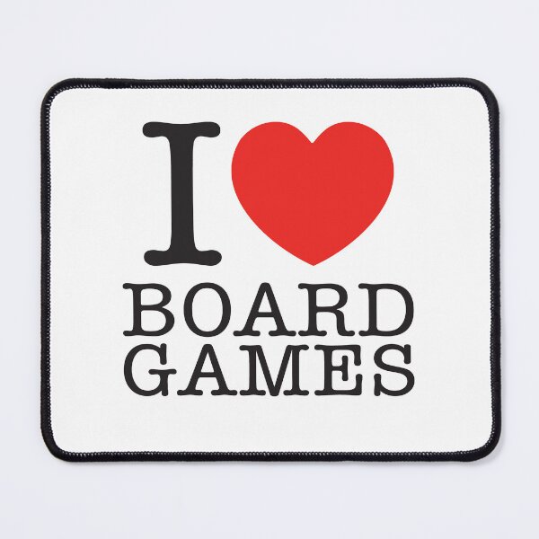 Item preview, I Love Board Games designed and sold by shitpostee.