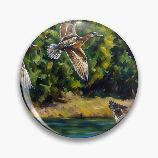 Item preview, Ducks in Flight designed and sold by tomorrowsart.