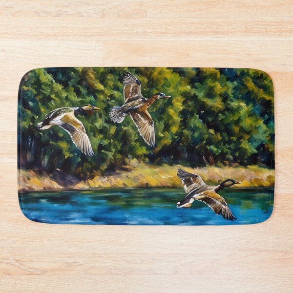 Item preview, Ducks in Flight designed and sold by tomorrowsart.
