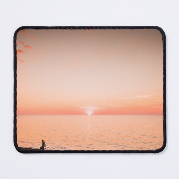 Item preview, Monochrome Sunset: Solitude on the Golden Coast designed and sold by MDB_Shop.