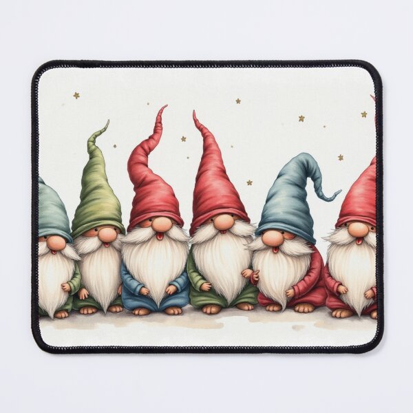 Item preview, Enchanting Gnomes - Merry Christmas - Fairytale Christmas - Christmas Cards designed and sold by Connys Colorful World.