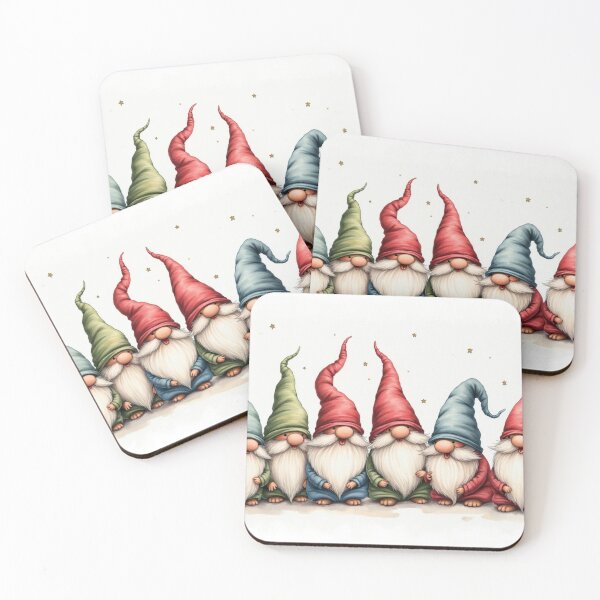 Item preview, Enchanting Gnomes - Merry Christmas - Fairytale Christmas - Christmas Cards designed and sold by Connys Colorful World.