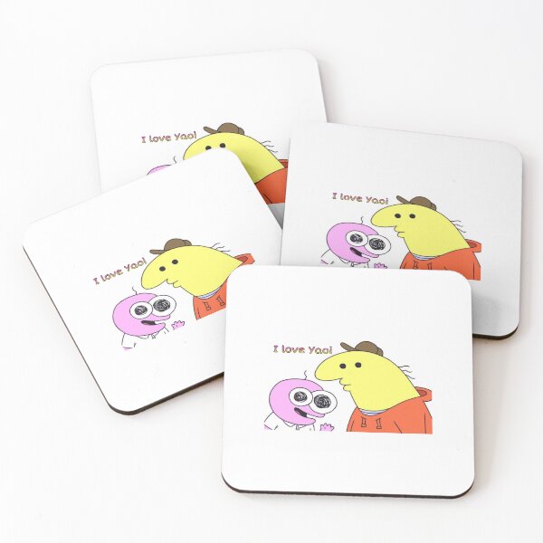 Item preview, Smiling Friends Yaoi Sticker  designed and sold by Watermelon-frog.