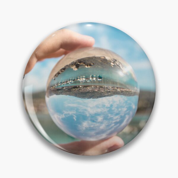 Item preview, Vibrant Microcosm: Coastal Town in a Crystal Sphere designed and sold by MDB_Shop.
