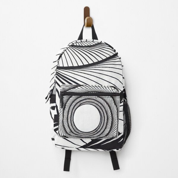 Item preview, Optical Spiral Lines – Black and White Minimal Geometric Pattern designed and sold by NoctaHike.